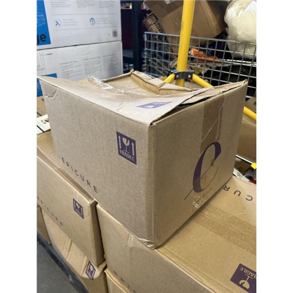 PARTIAL CASE OF EPICURE CHOCOLATE CARAMEL MACCHIATO DESSERT MIX PACKAGES, 123G PER PACKAGE