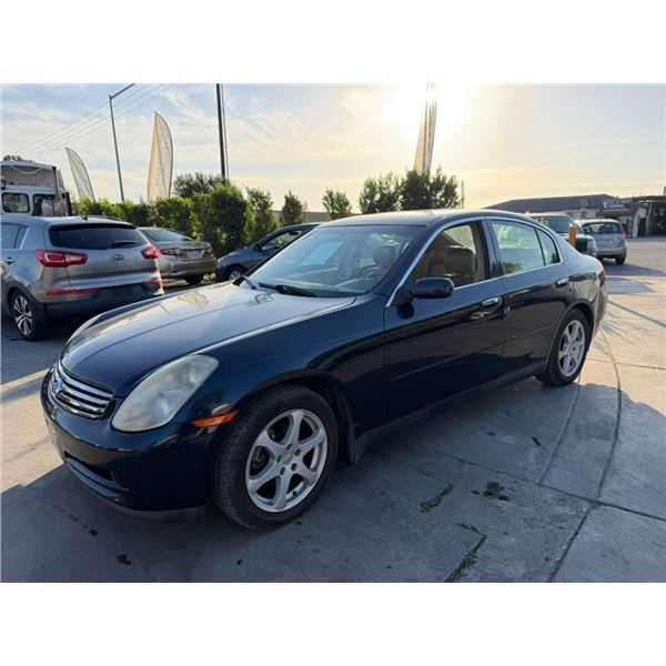 INFI G35 2004 T-DON - SMOG