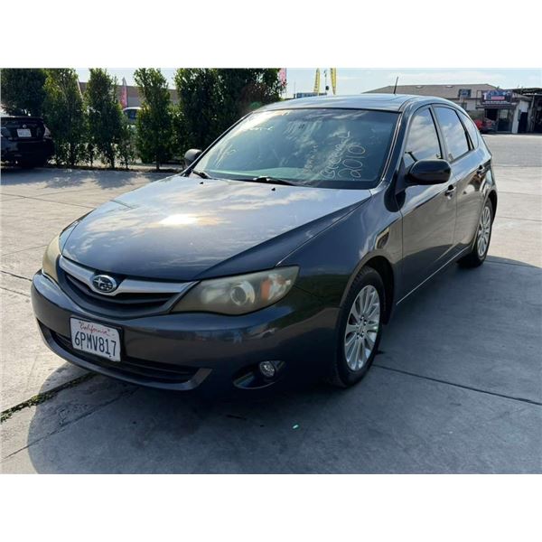 SUBA IMPREZA 2010 T-DONATION