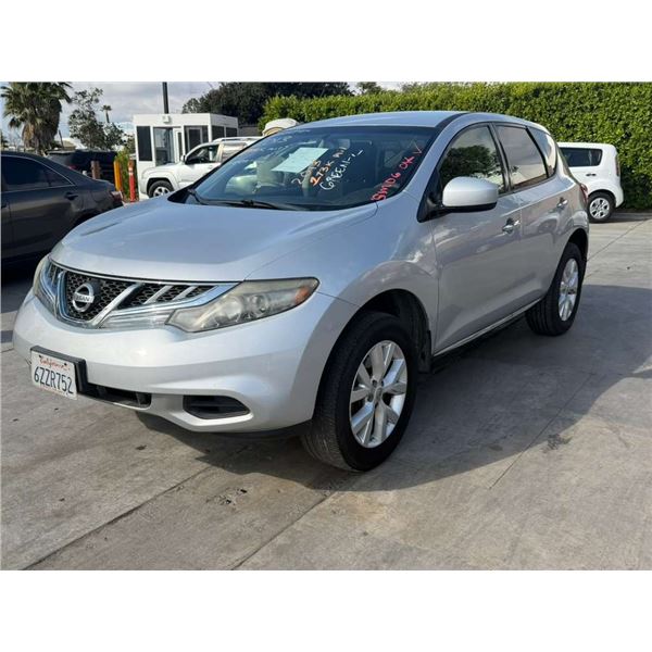 NISS MURANO 2013 APP-DUP-T DON SMOG