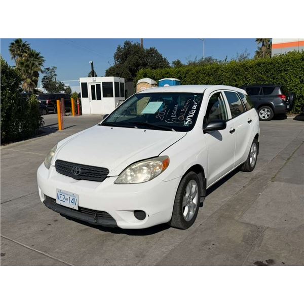 TOYT MATRIX 2006 APP/DUP-T/EXP-ONLY-SMOG