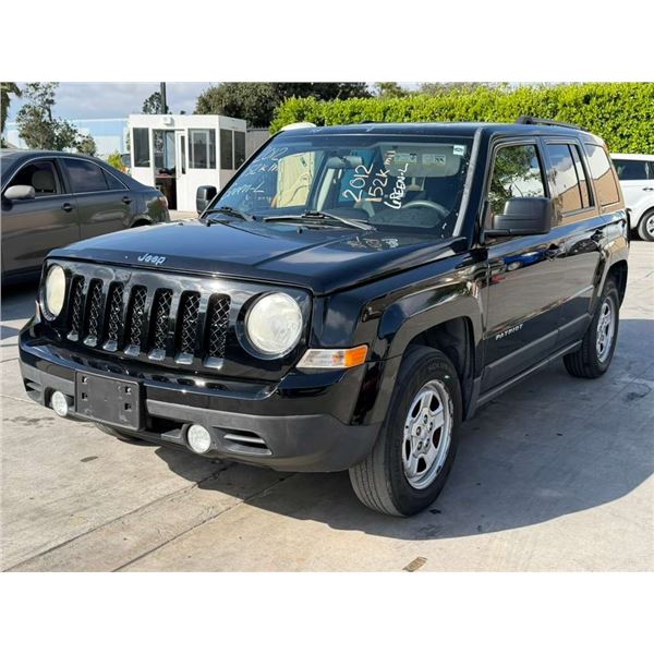 JEEP  PATRIOT 2012 REPO- WAIT/TITLE