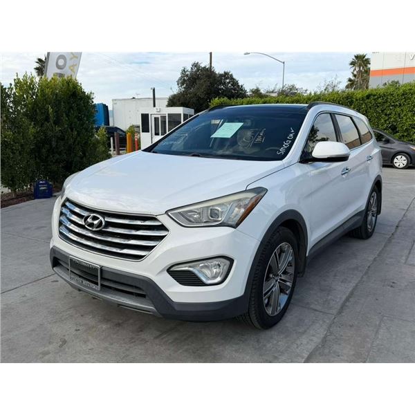 HYUN SANTA FE  2014 REPO-WAIT/TITLE-SMOG