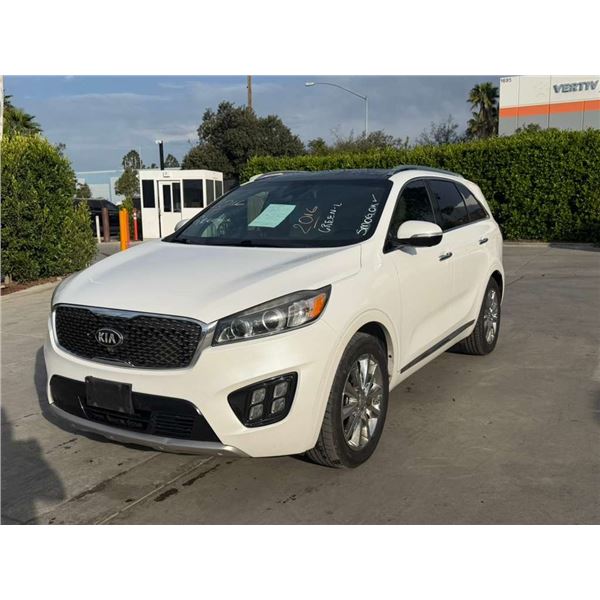 KIA SORENTO 2016 APPT/DUP-T SMOG