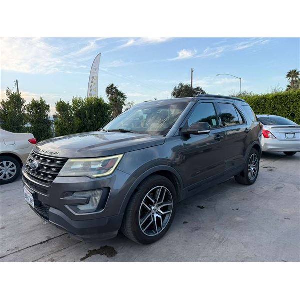 FORD EXPLORER 2016 T-REPO 2 DAYS