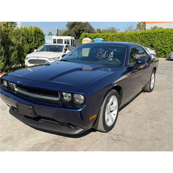 DODG CHALLENGER 2013 REPO- WAIT/TITLE