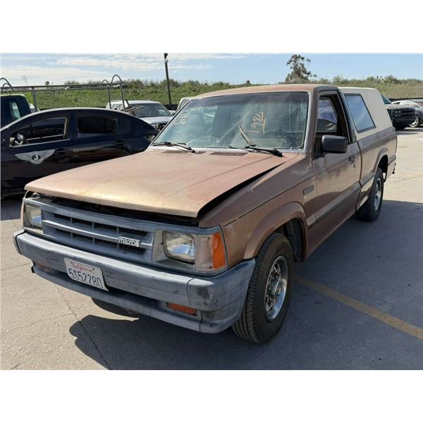 MAZD PICKUP 1986 SALV T/DONATION