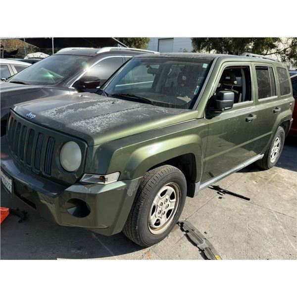 JEEP PATRIOT  2007 T-DON-TMU OFFICE REG.