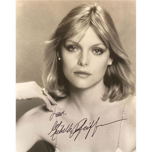 Scarface Michelle Pfeiffer Signed Photo