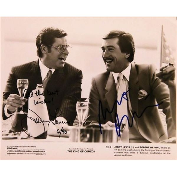 The King Of Comedy signed movie still photo