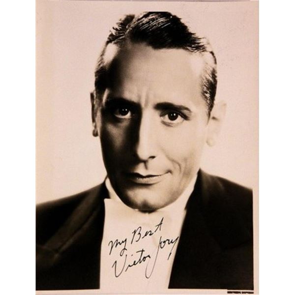 The Shadow Victor Jory signed portrait photo