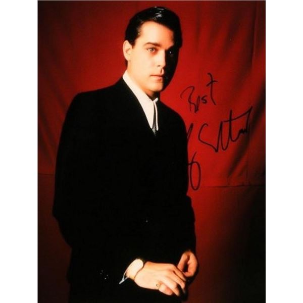 Goodfellas Ray Liotta signed portrait photo