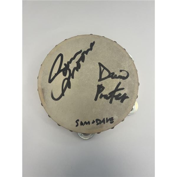 Sam & Dave signed tambourine