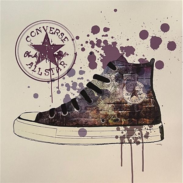 Fairchild Paris Converse All Star Art Print