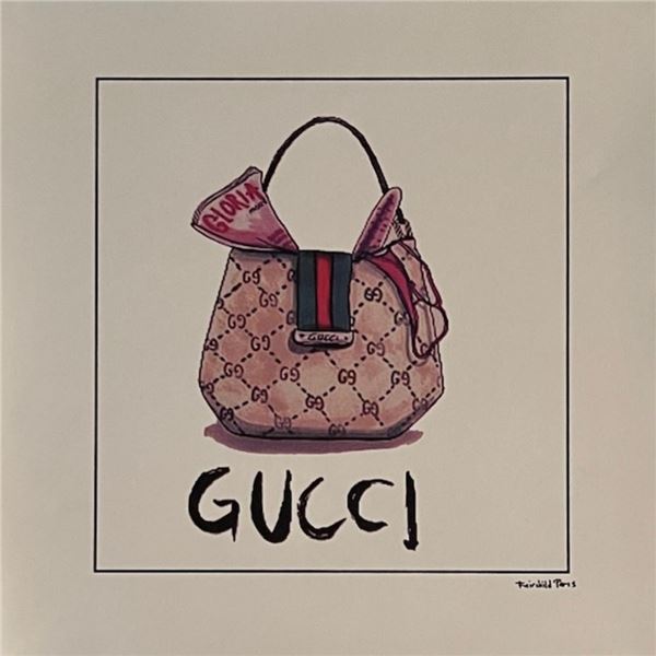 Fairchild Paris Gucci Art Print
