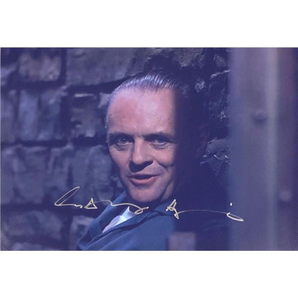 The Silence of the Lambs Anthony Hopkins facsimile signed movie photo