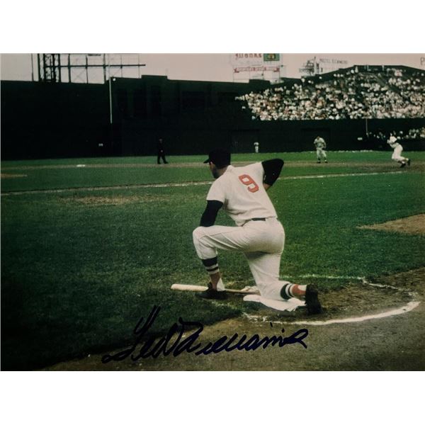 Boston Red Sox Ted Williams facsimile signed photo