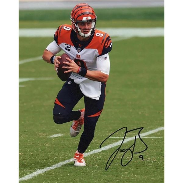 Cincinnati Bengals Joe Burrow facsimile signed  photo