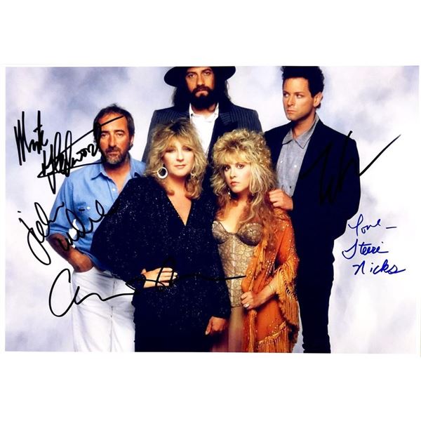 Fleetwood Mac facsimile signed photo