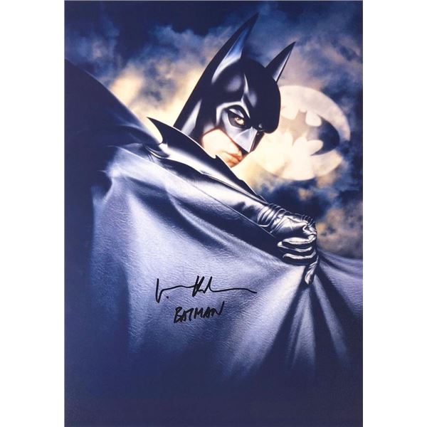 Batman Forever Val Kilmer facsimile Signed Photo