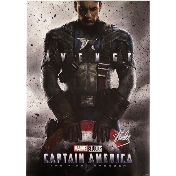 Captain America: The First Avenger facsimile signed movie photo