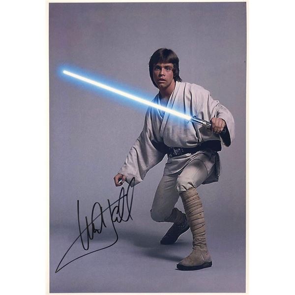 Star Wars Mark Hamill facsimile Signed Photo