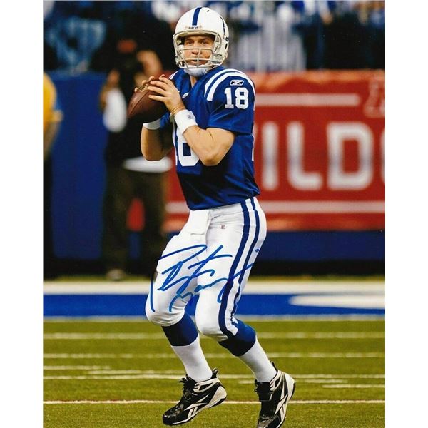 Indianapolis Colts Peyton Manning facsimile signed  photo