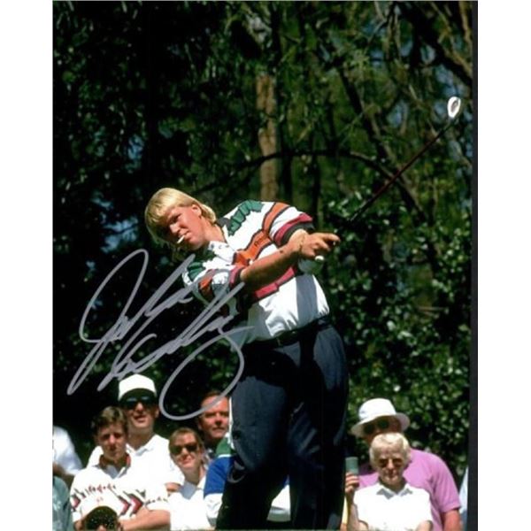 John Daly facsimile signed photo