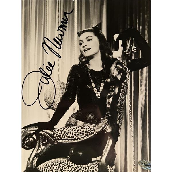 Batman Julie Newmar facsimile signed photo