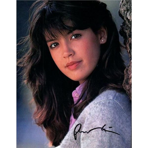 Gremlins Phoebe Cates facsimile signed movie photo