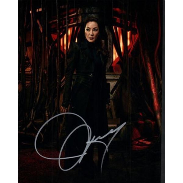 Star Trek Michelle Yeoh facsimile signed photo