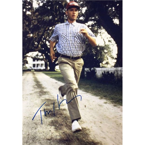 Forrest Gump Tom Hanks facsimile signed movie photo