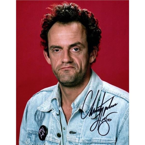 Taxi Christopher Lloyd facsimile signed photo