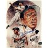 Image 1 : NY Yankees Joe DiMaggio facsimile signed photo