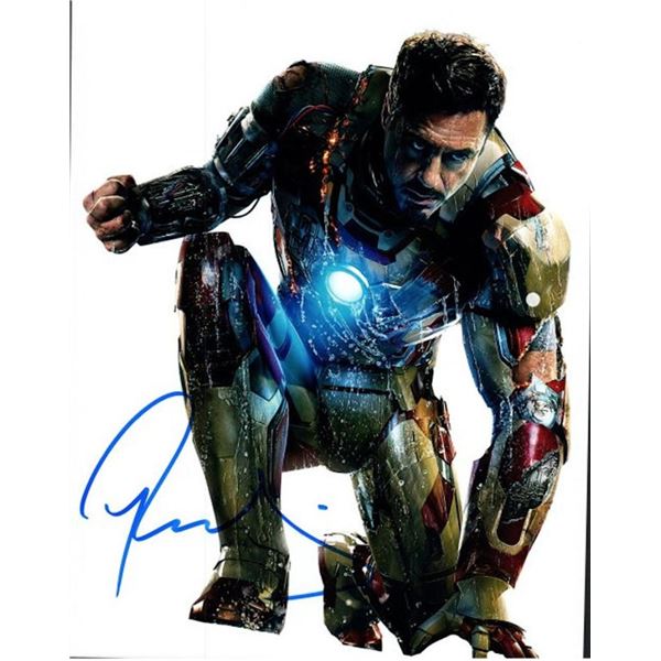The Avengers Robert Downey Jr. facsimile signed movie photo