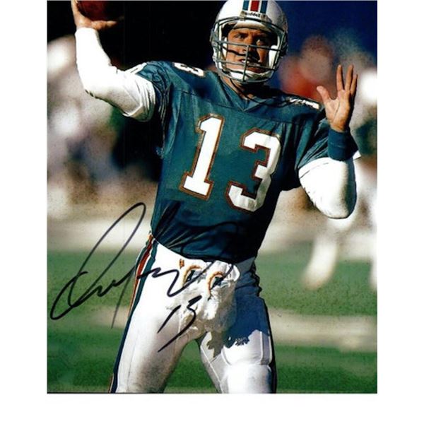 Miami Dolphins quarterback Dan Marino facsimile signed photo
