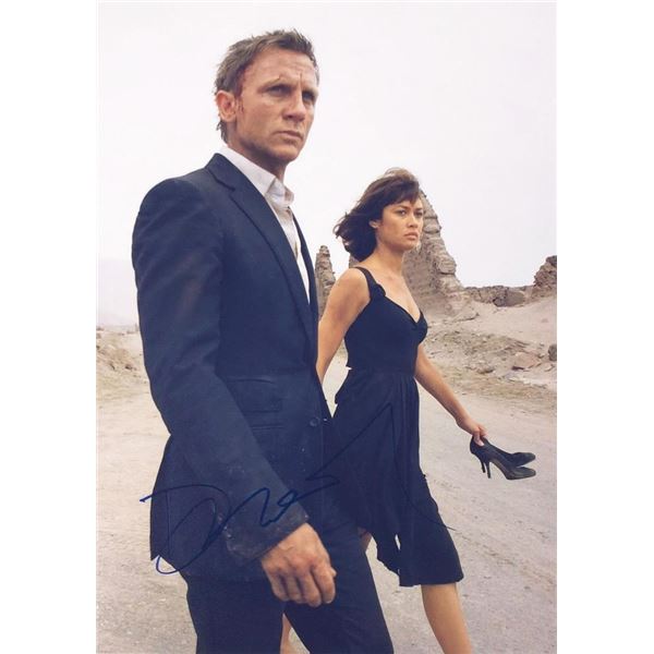 James Bond 007 Daniel Craig facsimile Signed Photo
