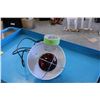 Image 2 : White Heat Lamp Fixture with Red Bulb