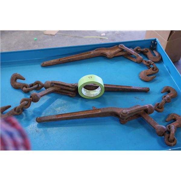 Lever Chain Load Binders  5400 lb Capacity