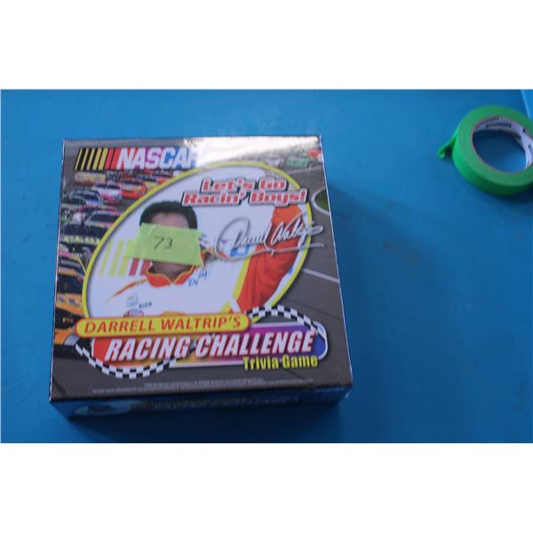 Darrell Waltrip's Racing Challenge Trivia Game, officially licensed by NASCAR, featuring racing triv