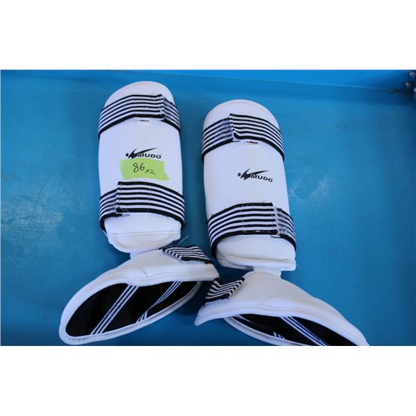 Kumdo shin guards