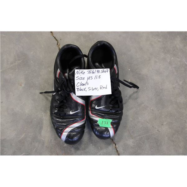 Nike Total 90 soccer cleats in a US men's size 11.5
