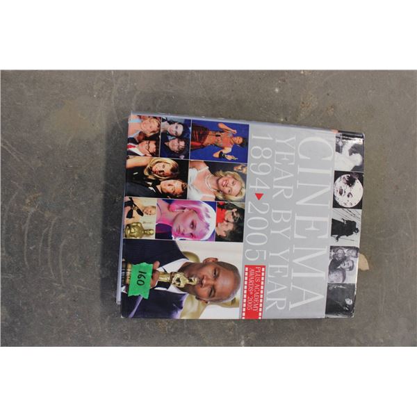 Hardcover book titled 'Cinema Year by Year 1894-2005'