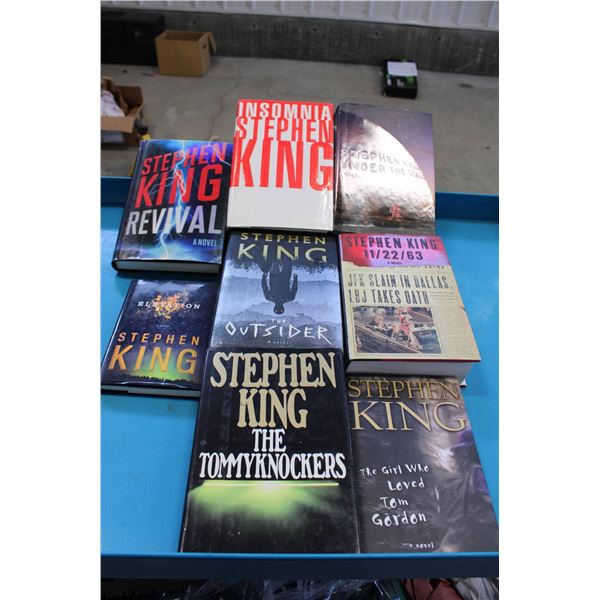 Stephen King Novels with Hardcover and Paperback Editions