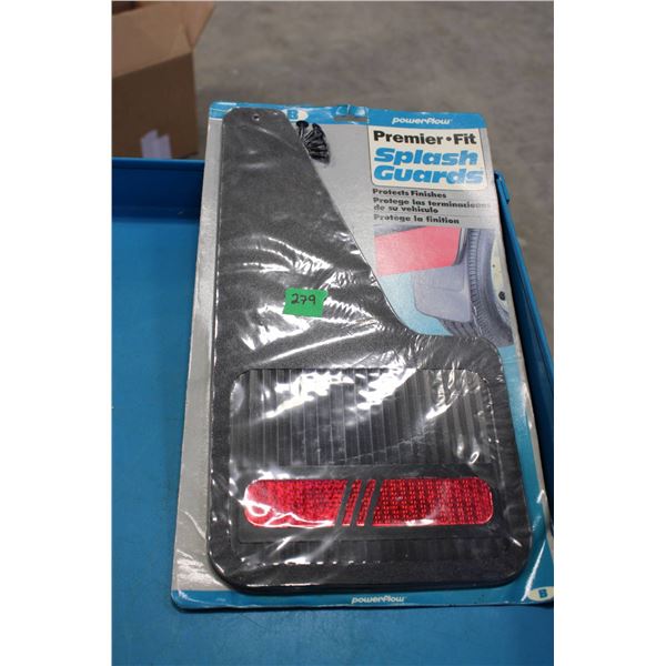 Powerflow Premier-Fit Splash Guard with Reflective Trim

