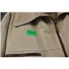 Image 2 : Beige genuine leather jacket Size  48