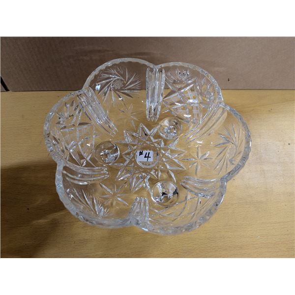 Crystal fruit bowl, Pinwheel