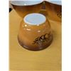 Image 3 : Pyrex bowl set, Old Orchard pattern, 1974-78