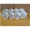 Image 1 : Pyrex mugs, Old Time Blue, 1997-82 (8 mugs)