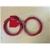 Image 1 : Red lacquered bracelets, dragon motif (2)